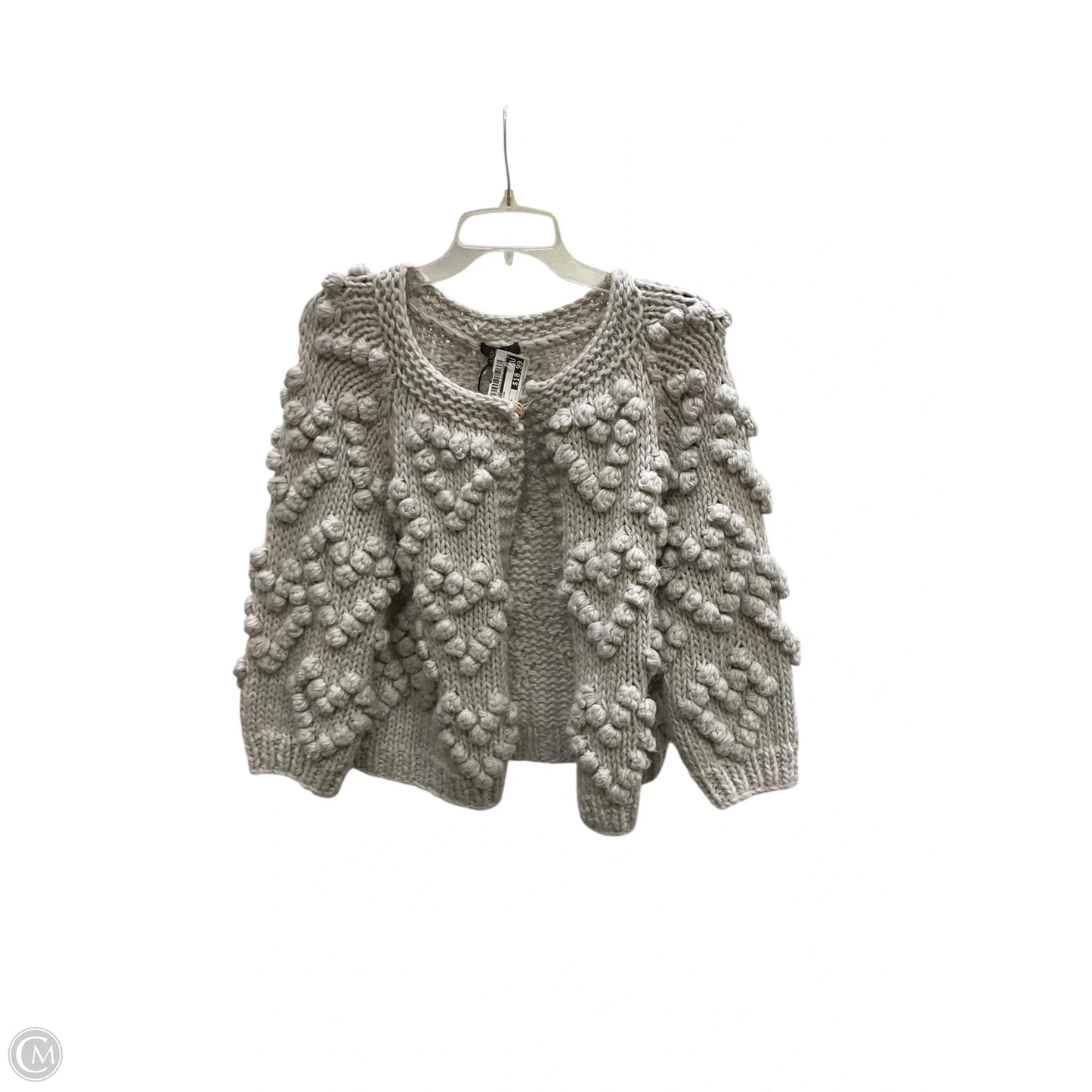 Cardigan By &merci In Grey, Size: S