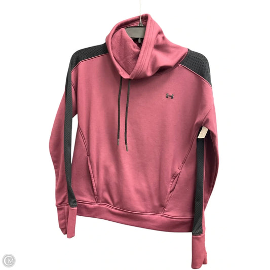 Athletic Sweatshirt Collar By Under Armour In Mauve, Size: Xs