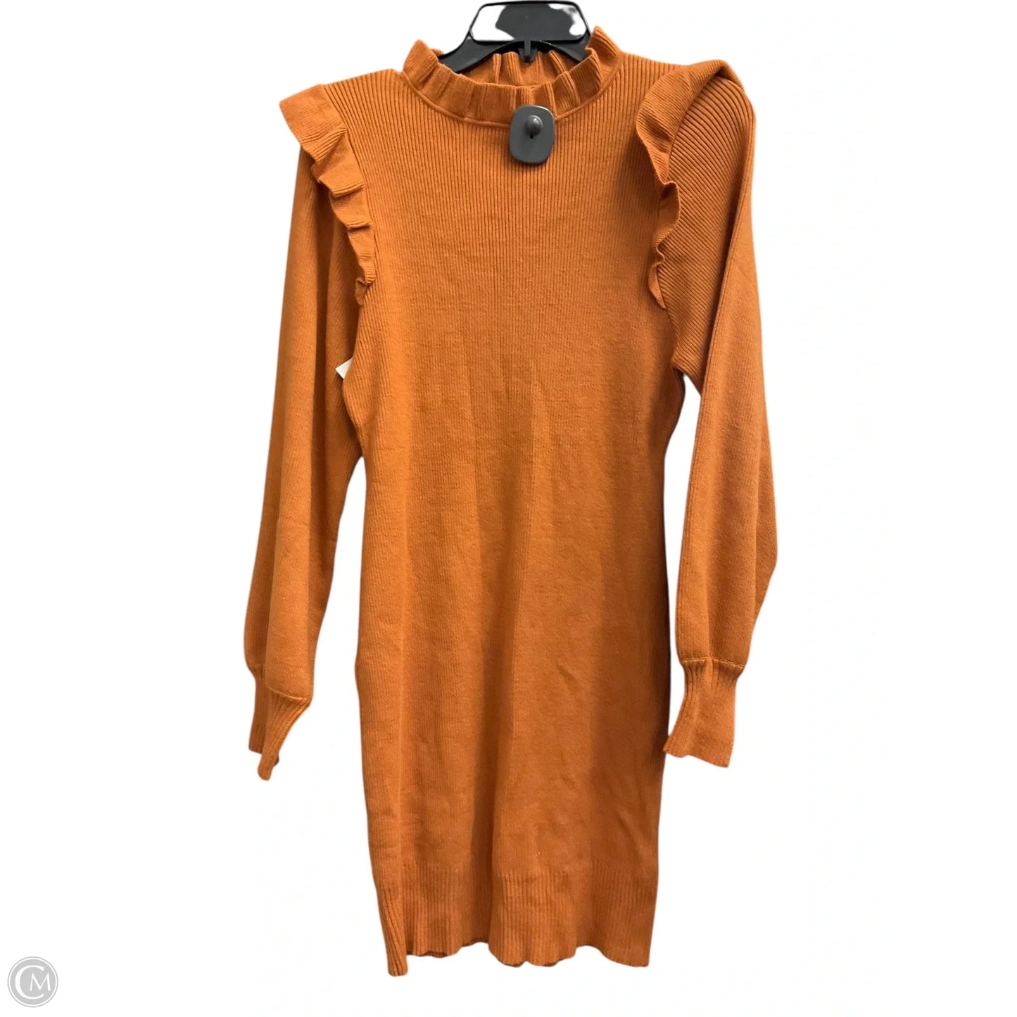 Dress Sweater By Blooming Jelly In Orange, Size: L