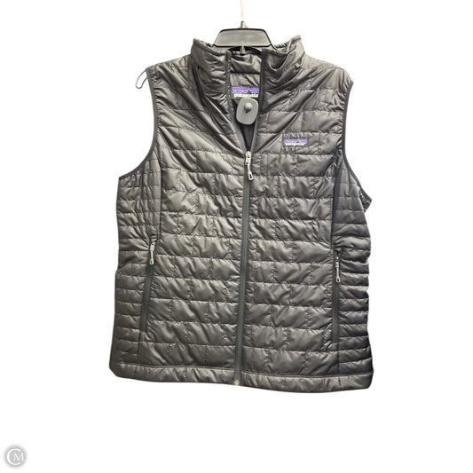 Vest Puffer & Quilted By Patagonia In Black, Size: Xl