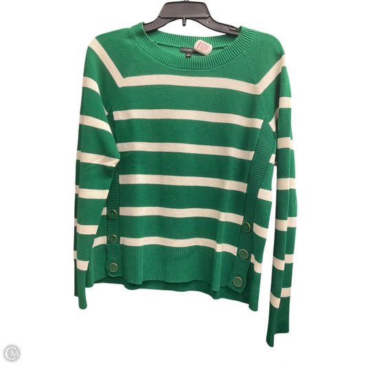 Sweater By Talbots In Green, Size: M