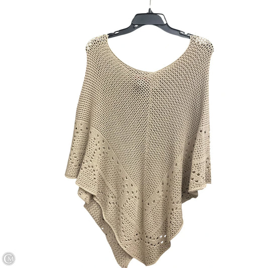 Poncho By Elle In Brown, Size: Osfm