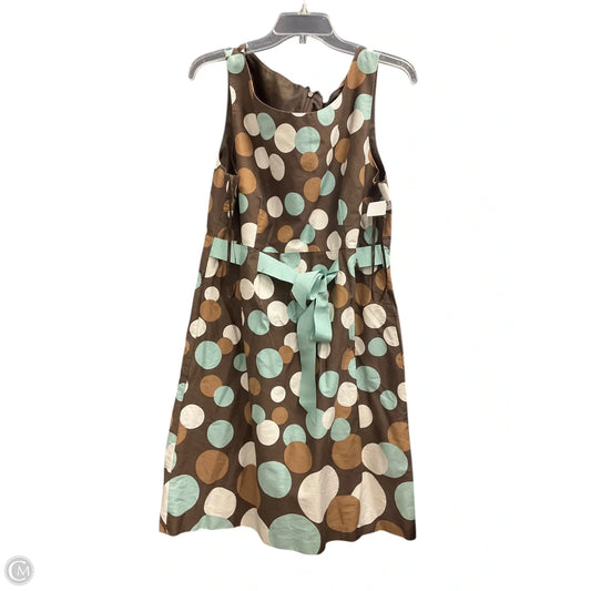 Dress Party Midi By Jessica Howard In Polkadot Pattern, Size: 16