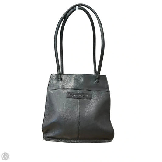 Handbag Leather By Fossil, Size: Medium