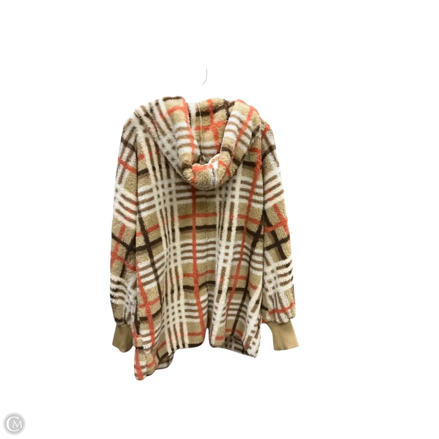 Jacket Fleece By Altard State In Plaid Pattern, Size: Osfm