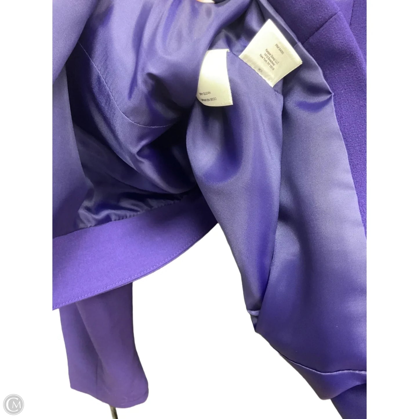 Blazer By Nine West In Purple, Size: 10