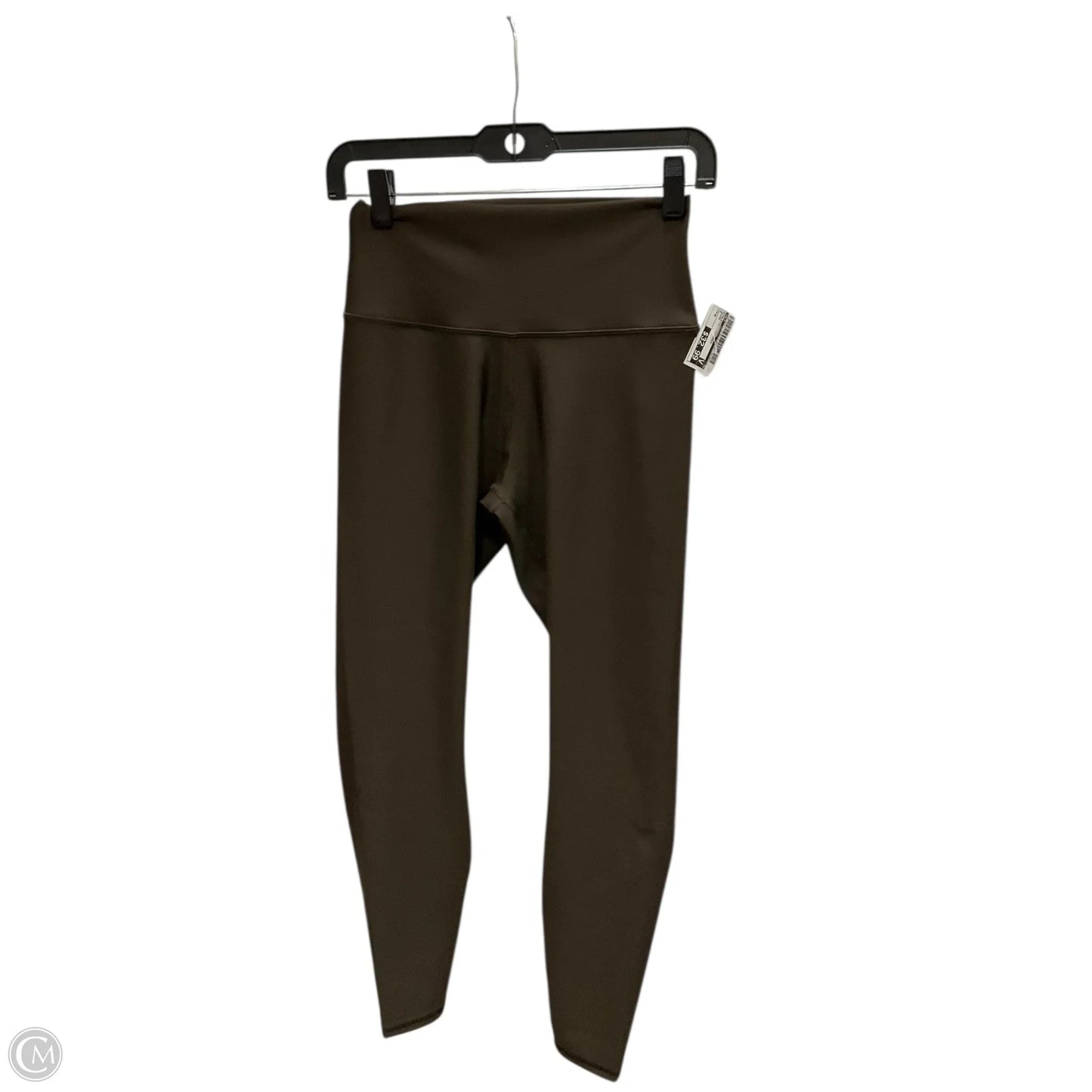 Athletic Leggings By Alo In Brown, Size: M