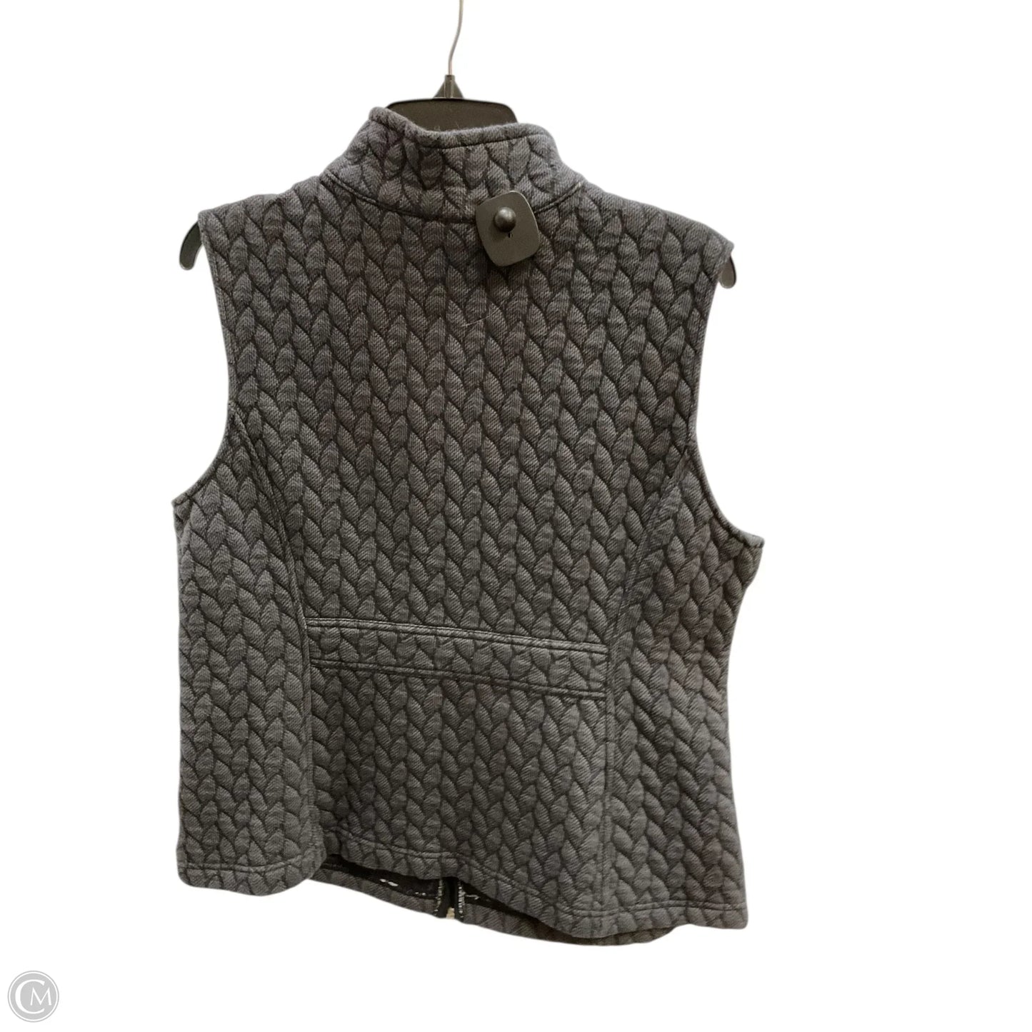 Vest Other By Croft And Barrow In Grey, Size: L