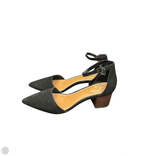 Shoes Heels Kitten By Crown Vintage In Black, Size: 8