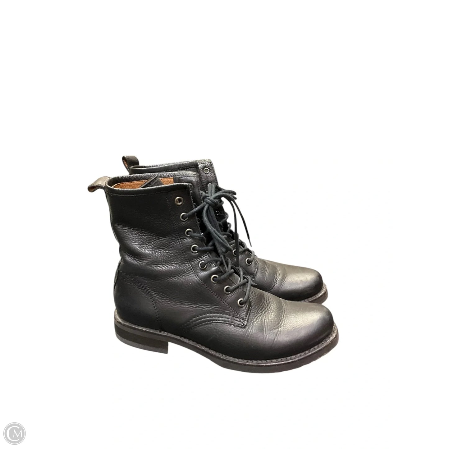 Boots Designer By Frye In Black, Size: 8