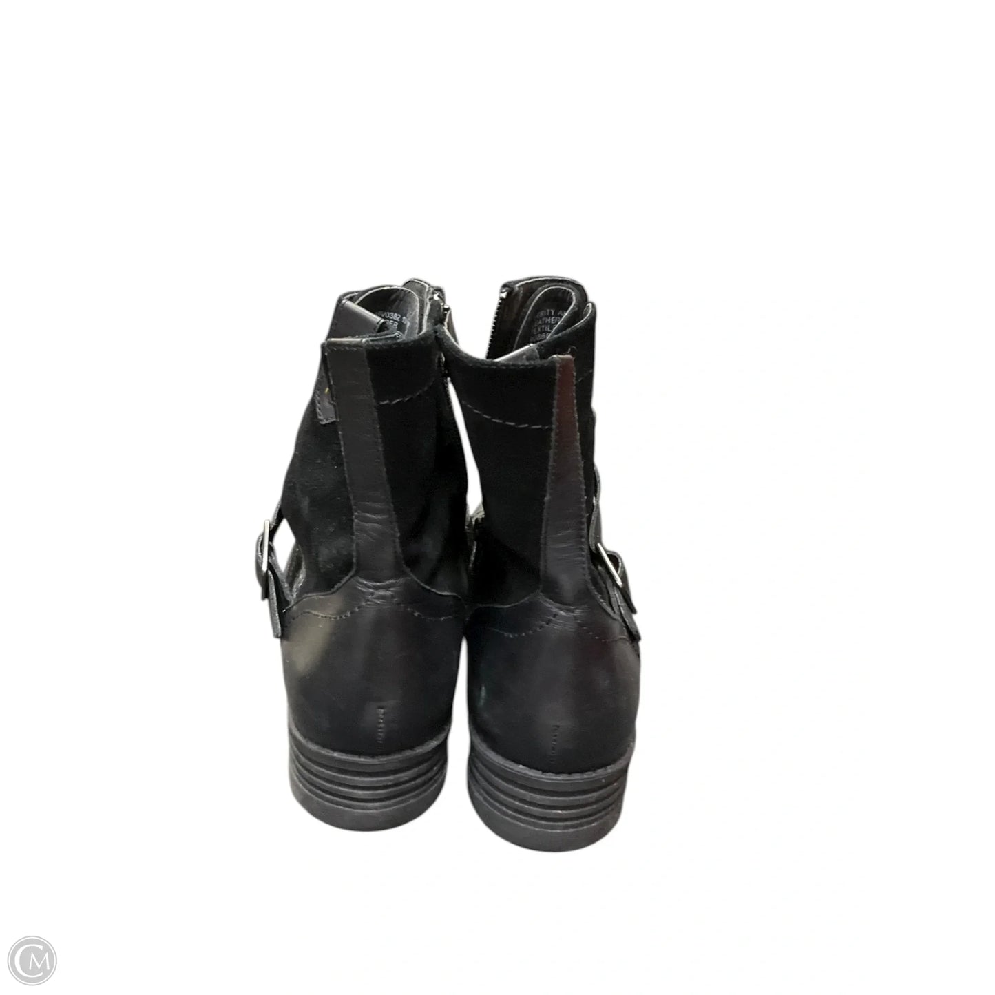 Boots Ankle Flats By Abeo In Black, Size: 10