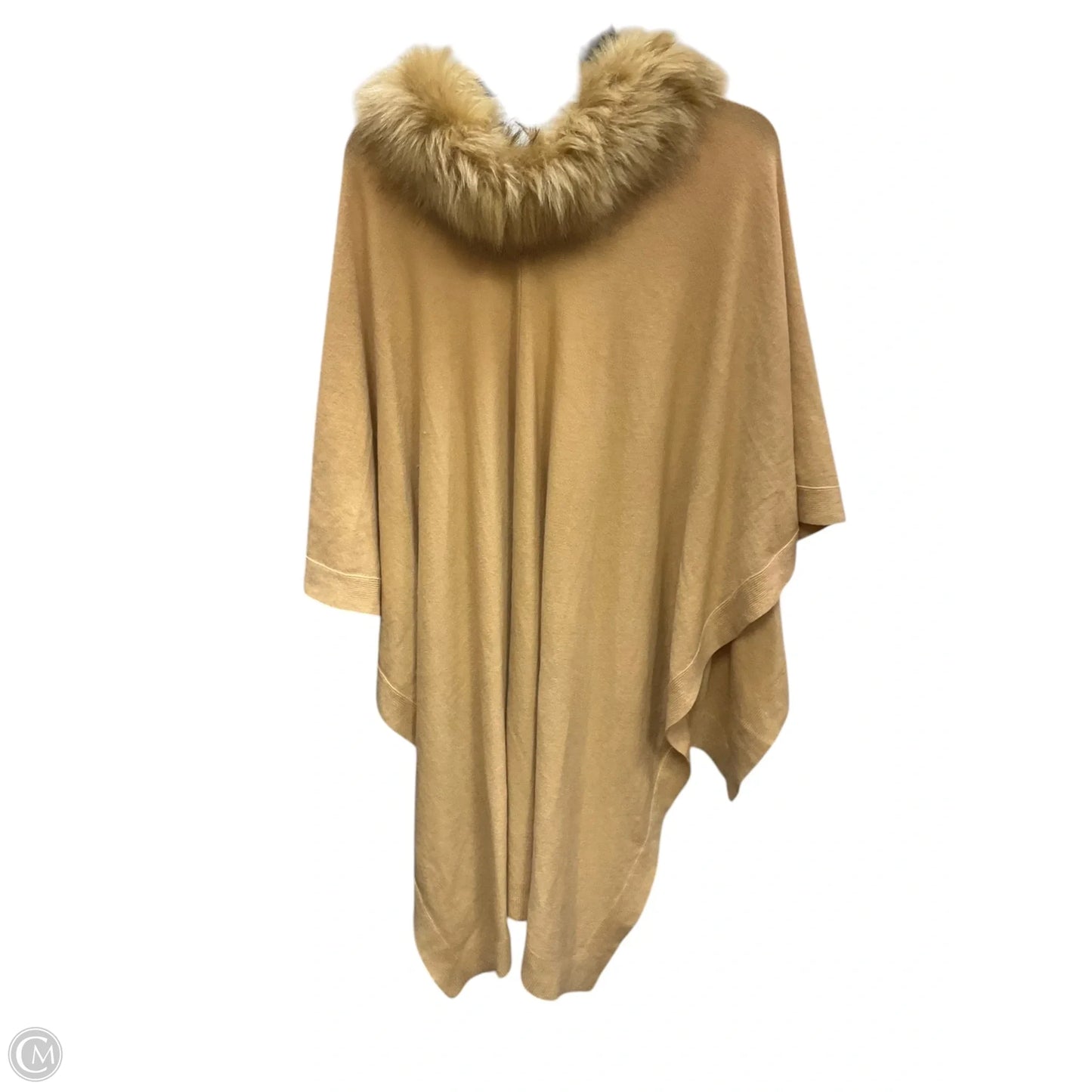 Poncho By Lauren By Ralph Lauren In Tan, Size: Osfm
