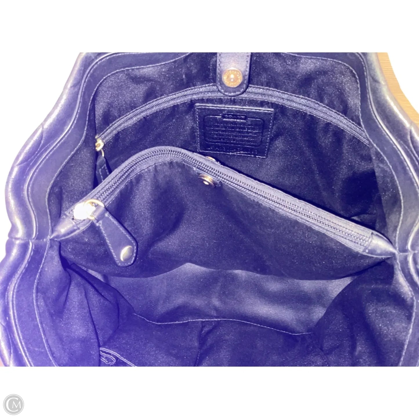 Handbag Designer By Coach, Size: Medium