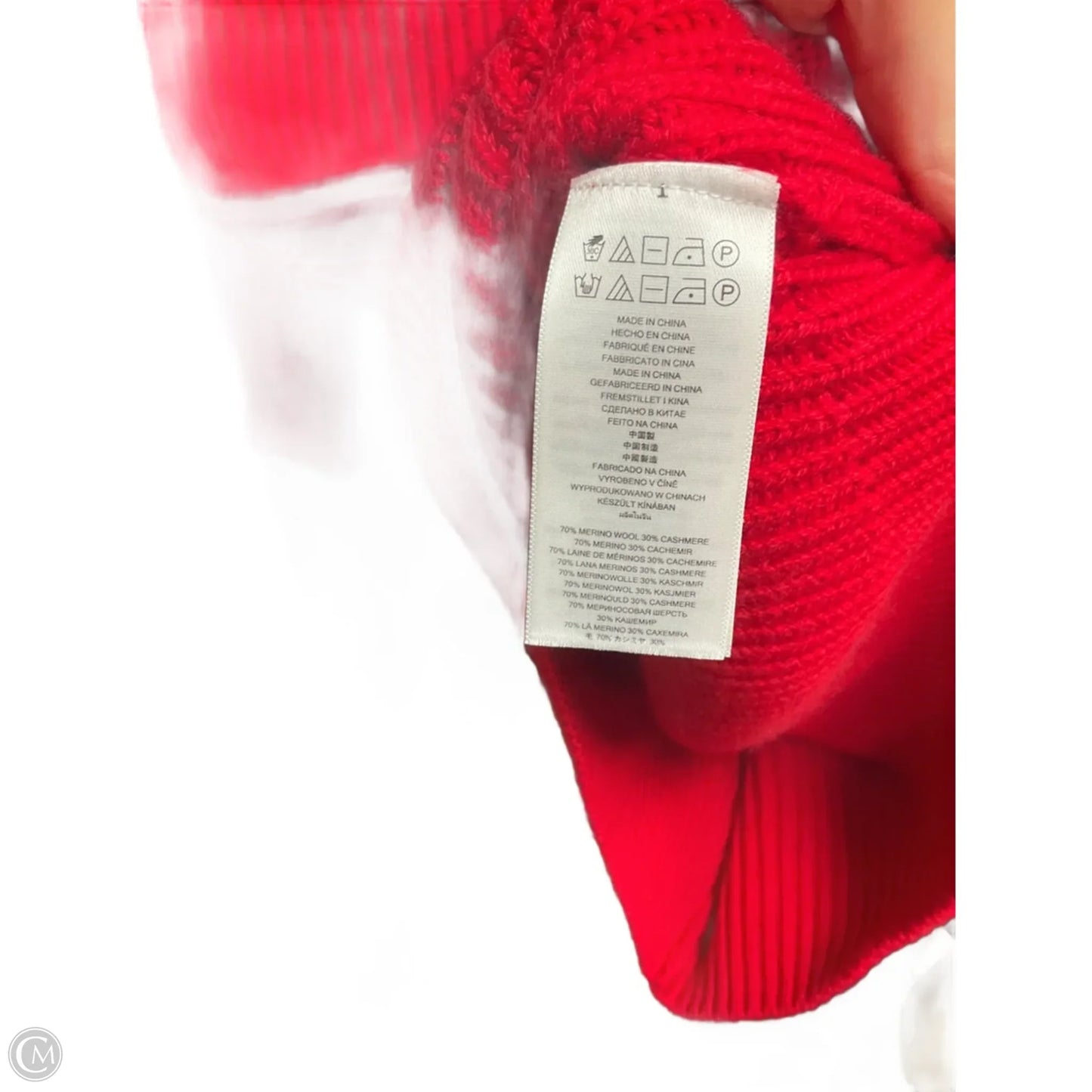 Dress Sweater By Michael By Michael Kors In Red, Size: S