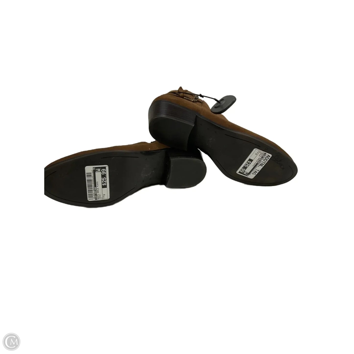 Boots Ankle Flats By Sam Edelman In Brown, Size: 9