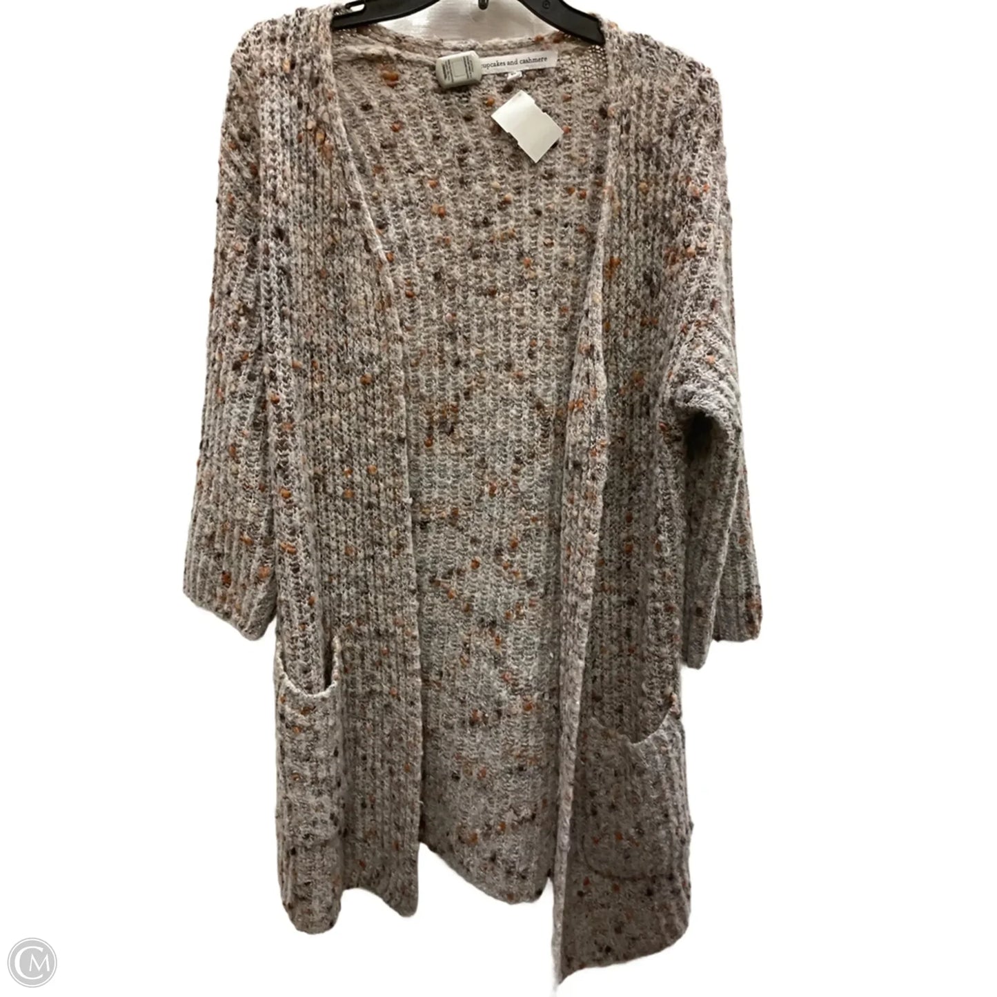 Cardigan By Cupcakes And Cashmere In Brown, Size: Xs