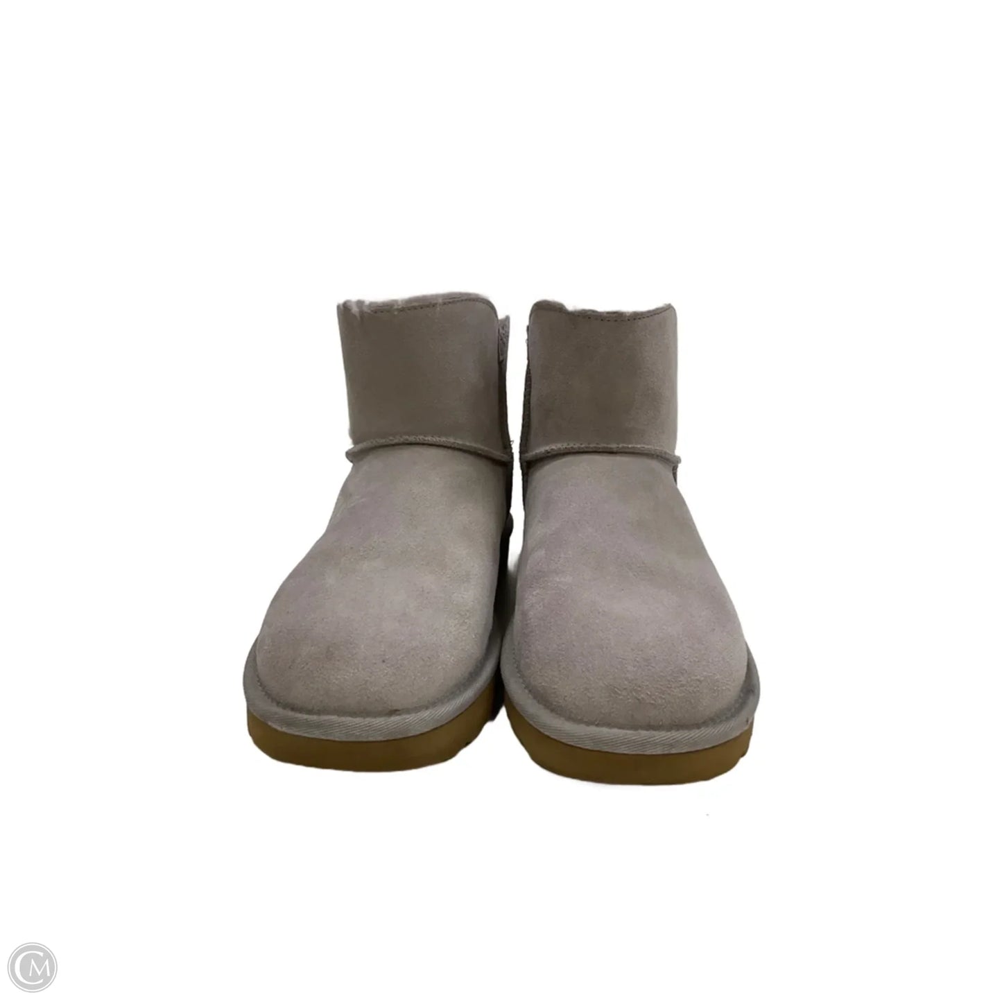 Boots Designer By Ugg In Grey, Size: 8