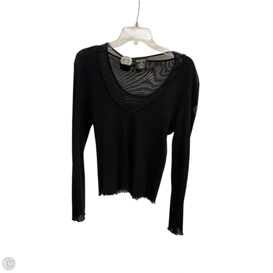 Top Long Sleeve By Polo Ralph Lauren In Black, Size: Xl