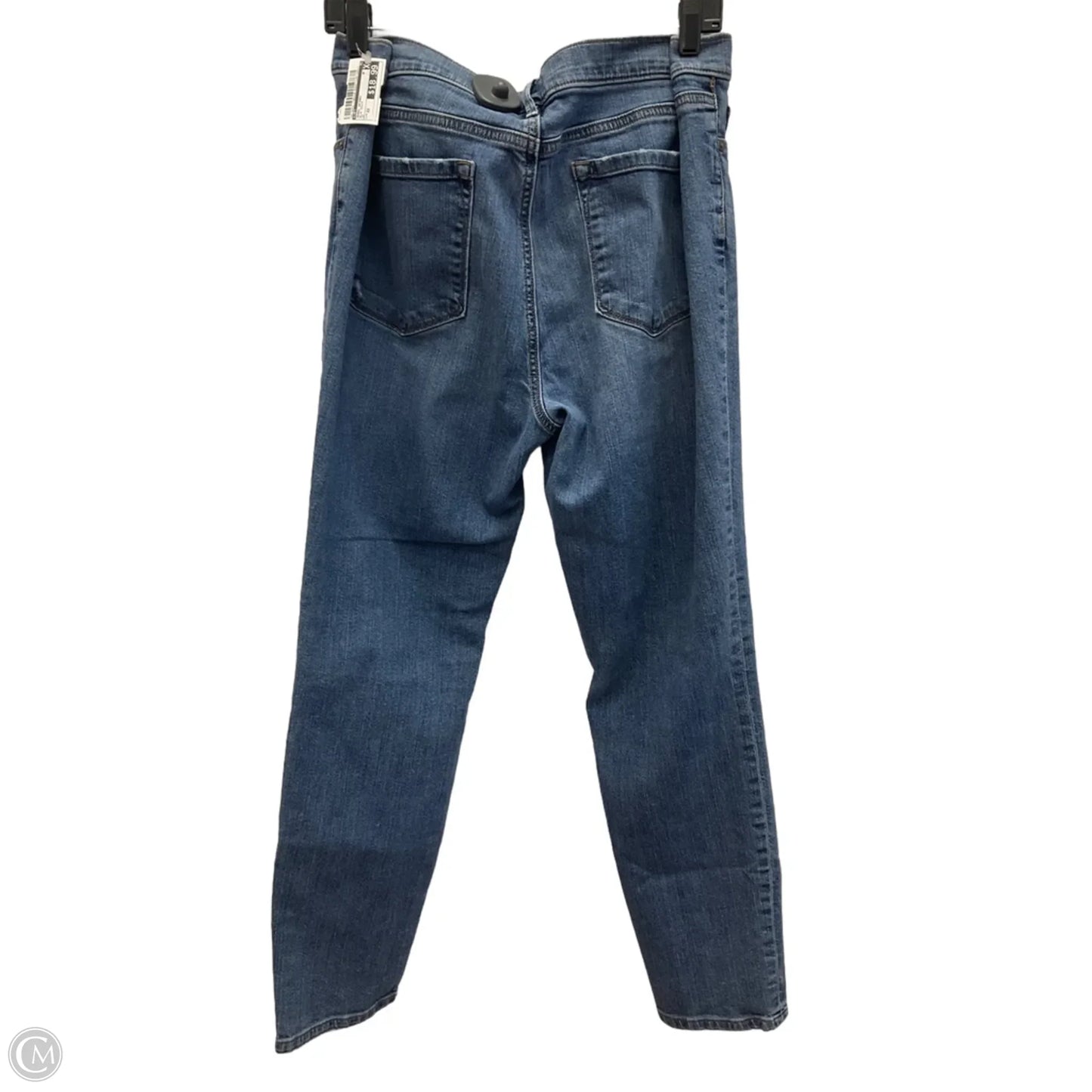 Jeans Skinny By Loft In Blue Denim, Size: 22