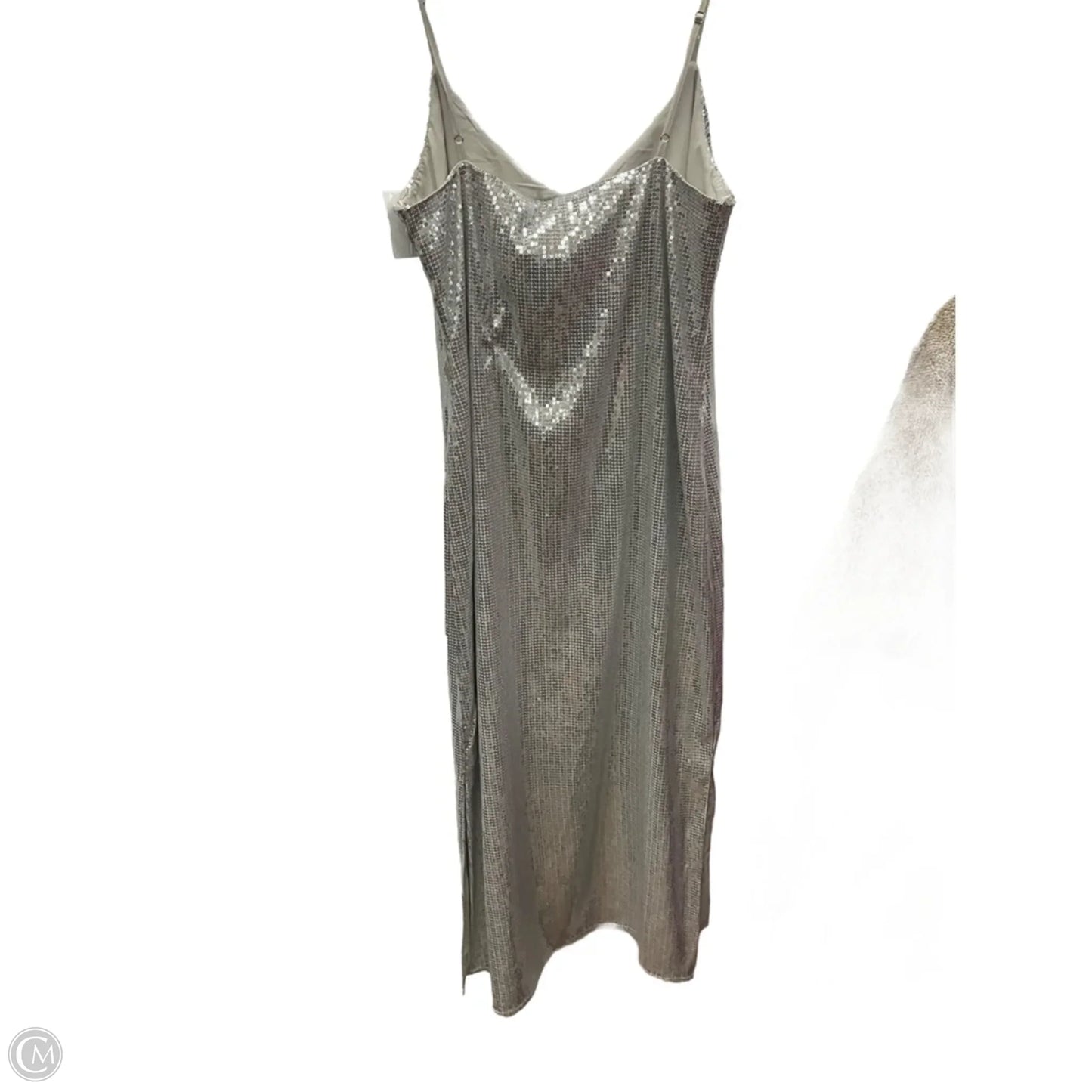 Dress Party Long By The Drop In Silver, Size: S