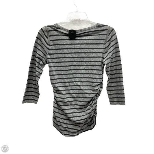 Top 3/4 Sleeve By Michael By Michael Kors In Grey, Size: S