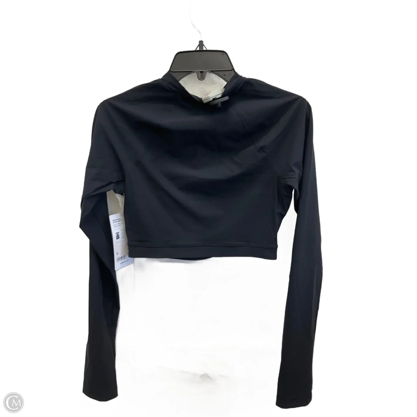 Athletic Top Short Sleeve By Athleta In Black, Size: Sp