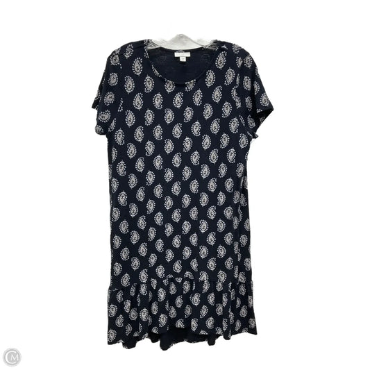 Dress Casual Midi By J. Jill In Blue, Size: M