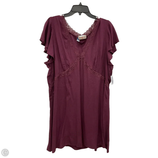 Dress Casual Maxi By Old Navy In Mauve, Size: Xxl