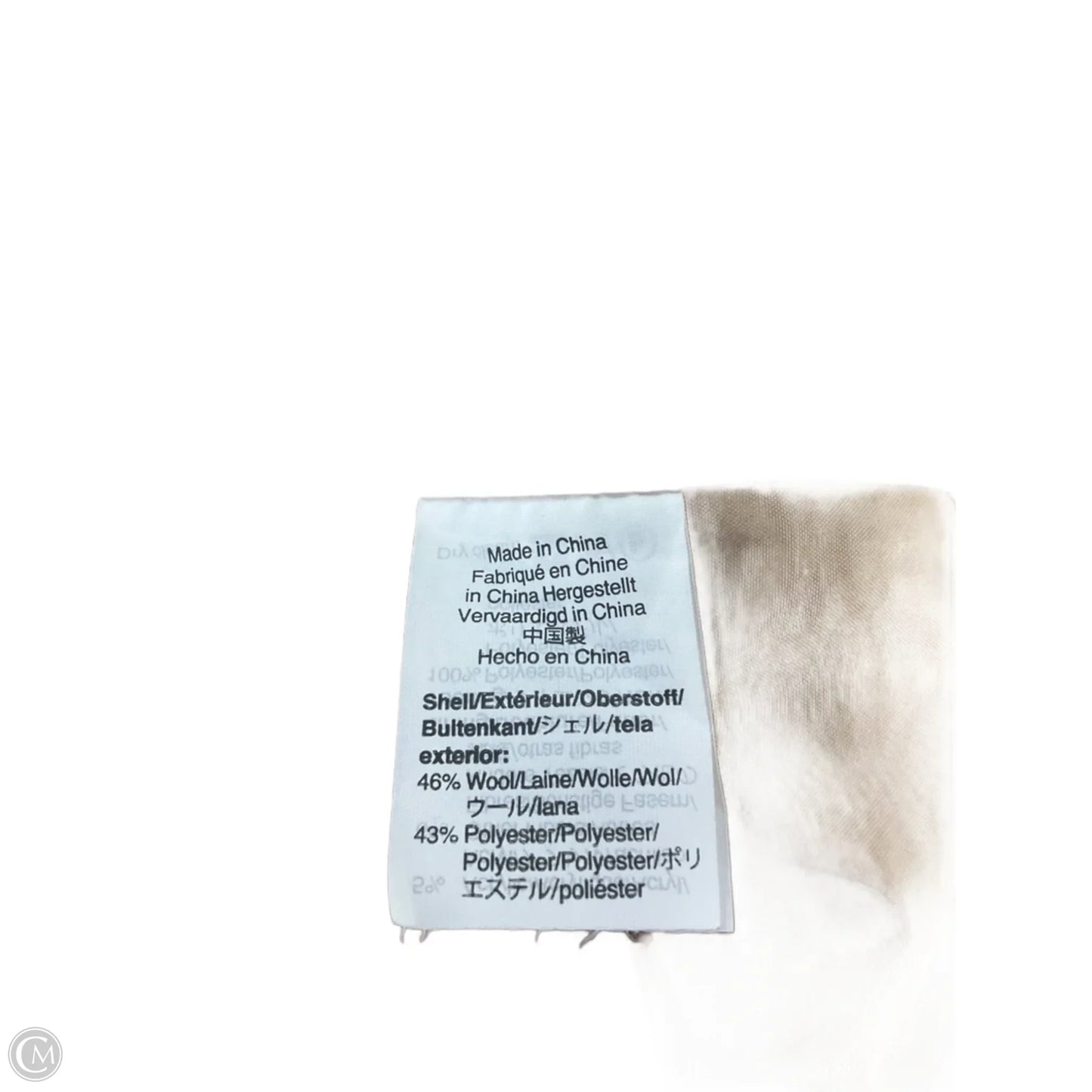 Coat Peacoat By J. Crew In Beige, Size: Xs