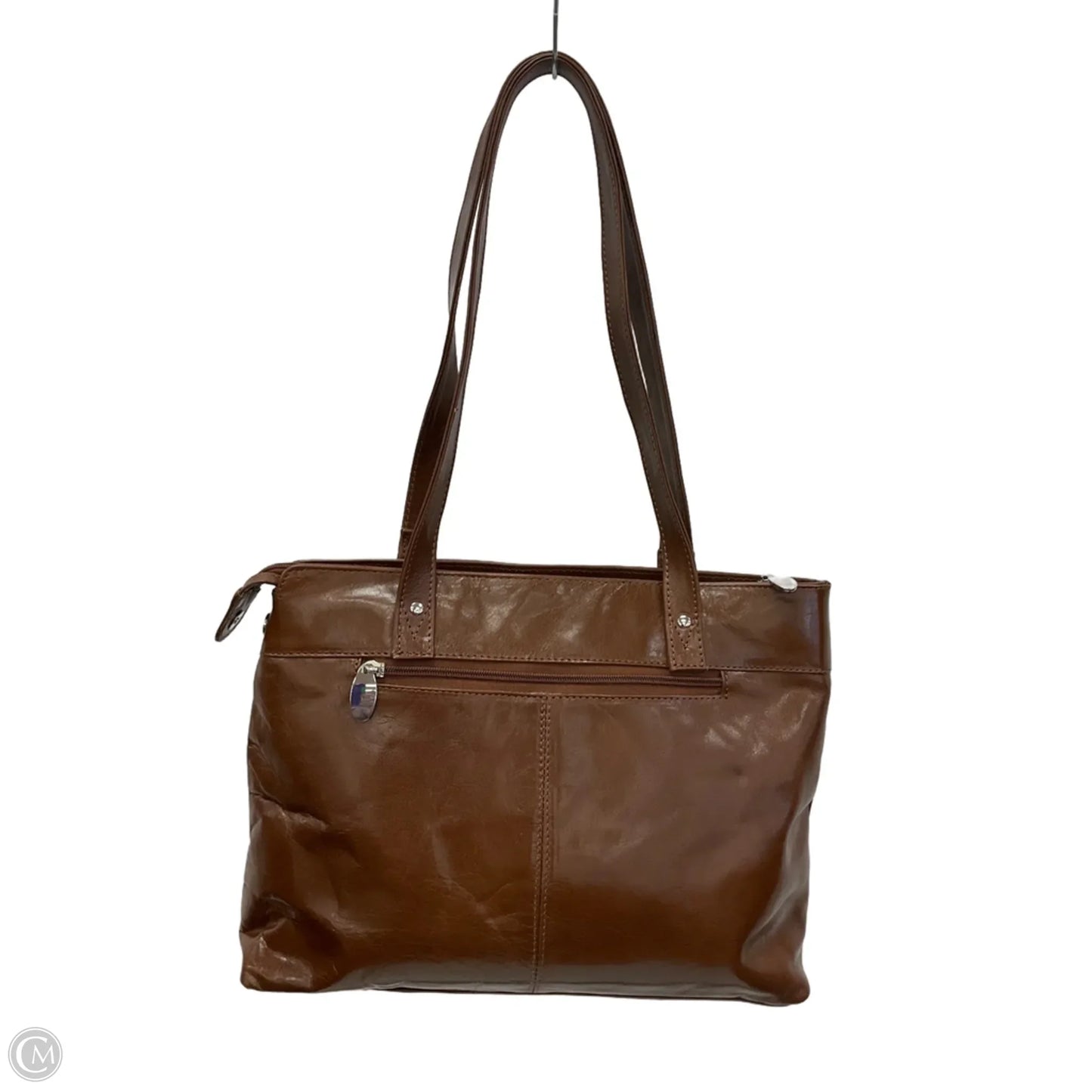 Handbag Leather By Clothes Mentor, Size: Small