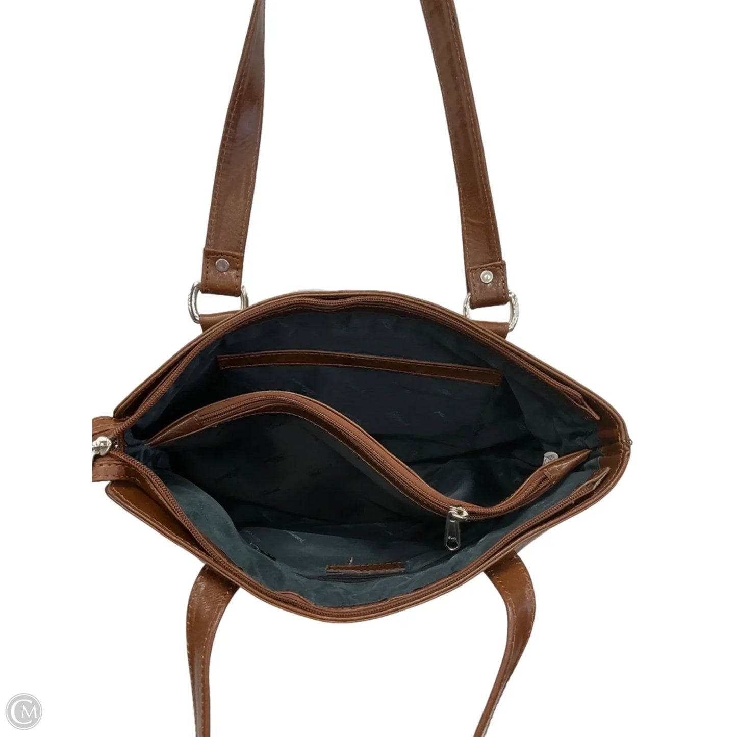 Handbag Leather By Clothes Mentor, Size: Small