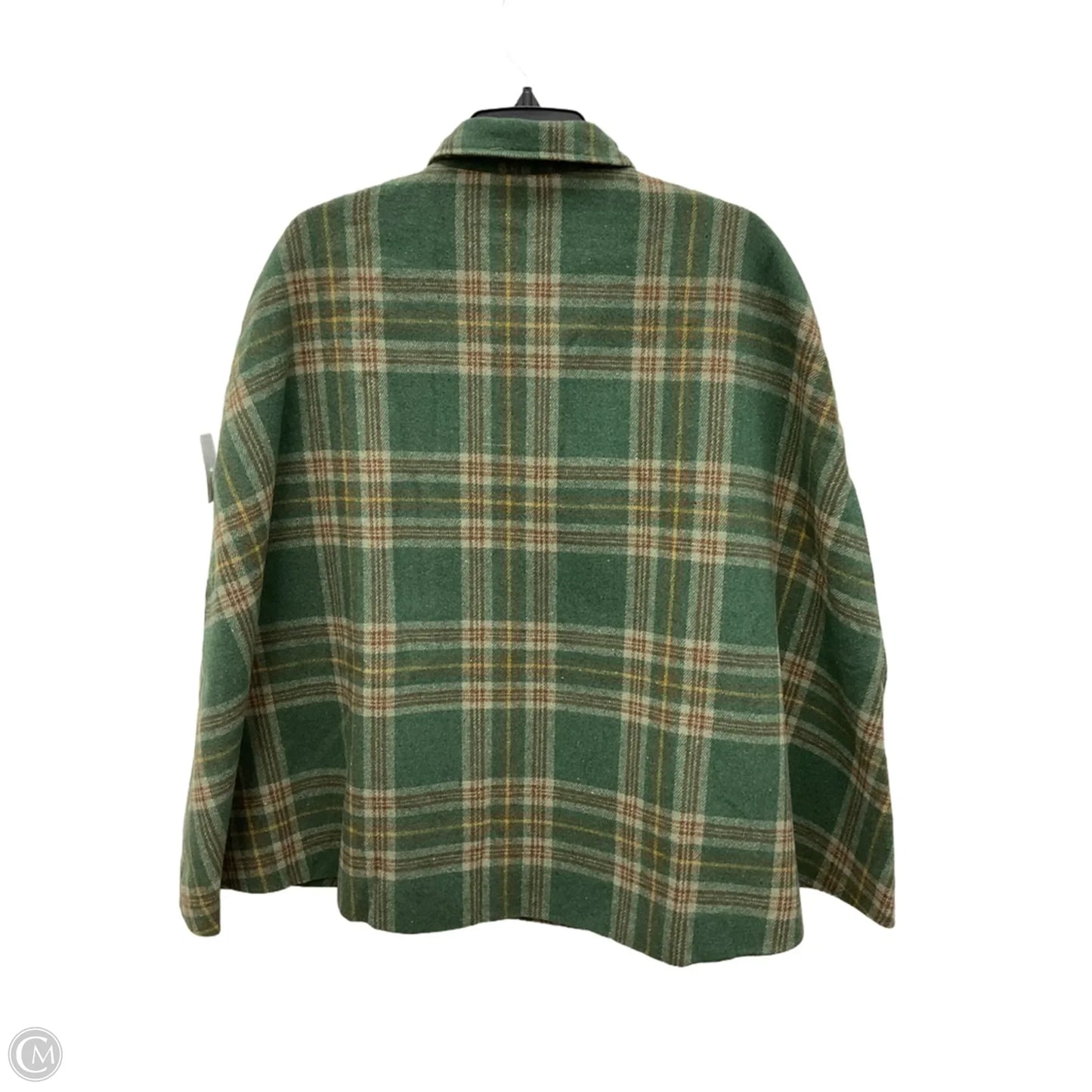 Poncho By Clothes Mentor In Green, Size: Osfm
