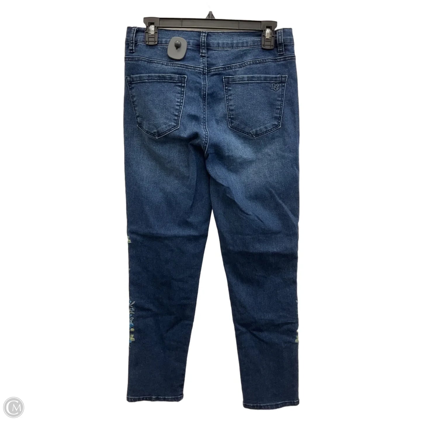 Jeans Skinny By Dg2 In Blue Denim, Size: 6l