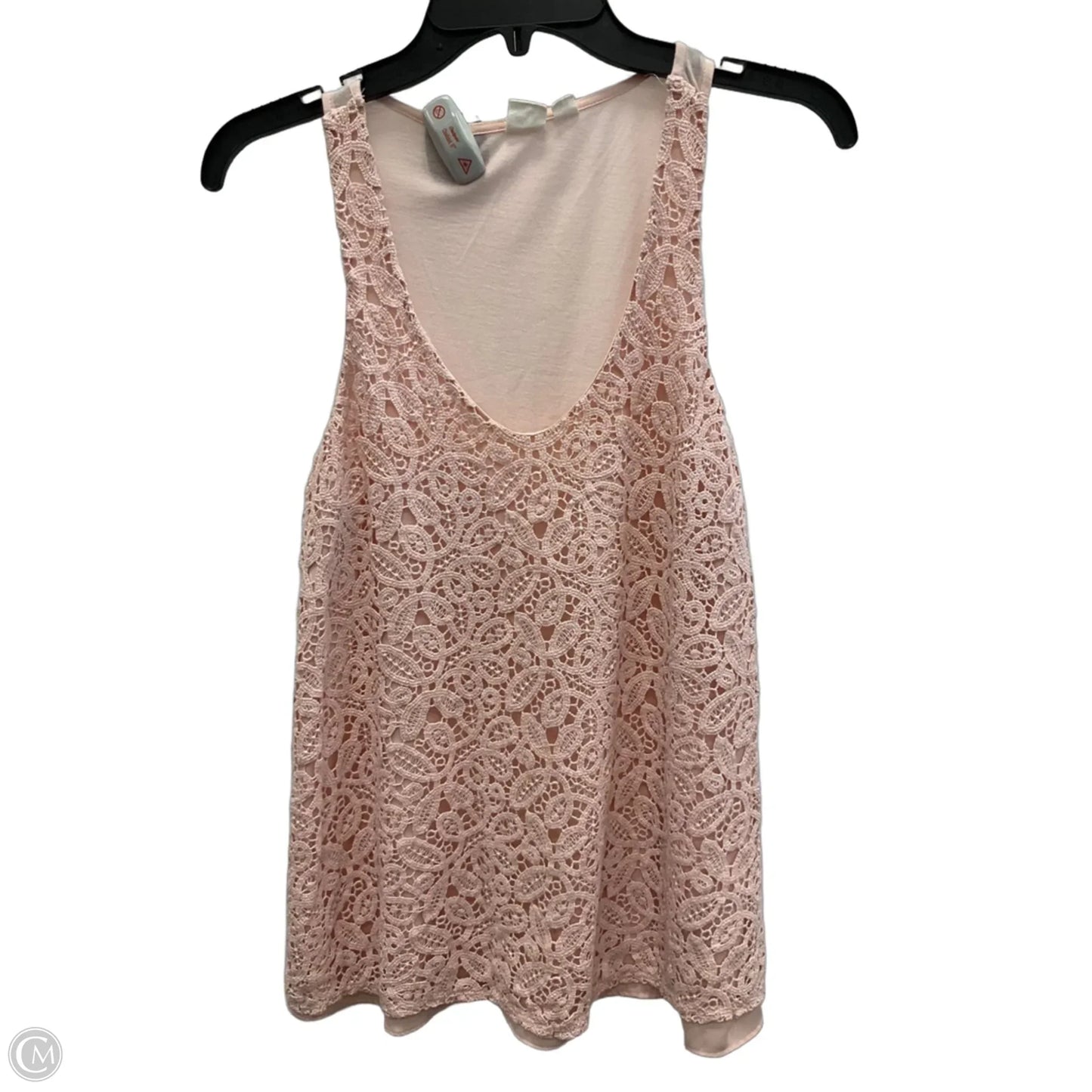 Top Sleeveless By Gap In Pink, Size: M