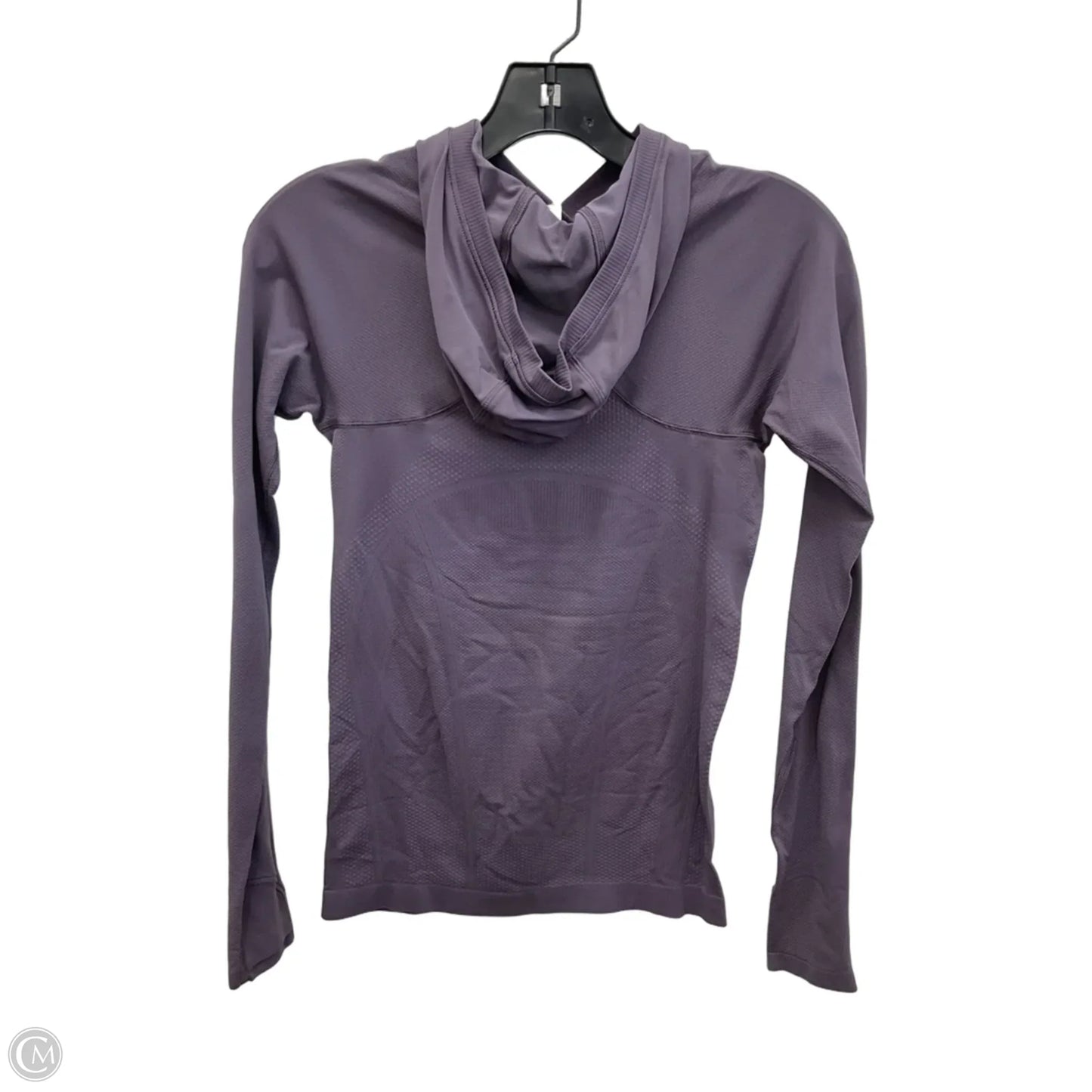 Athletic Top Long Sleeve Collar By Athleta In Purple, Size: Xs