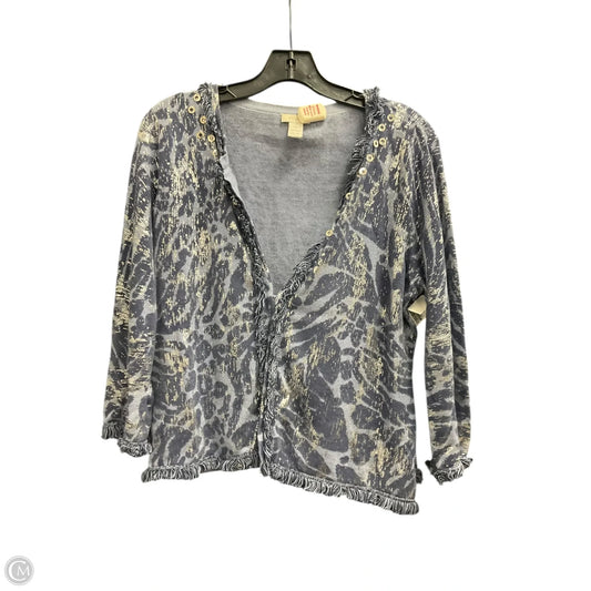 Cardigan By Chicos In Blue, Size: M
