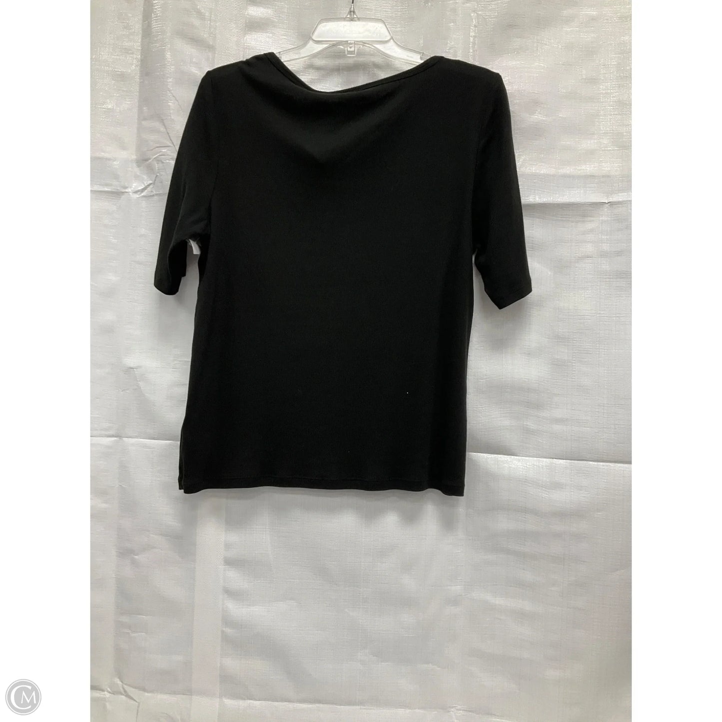 Top Short Sleeve By Rachel Zoe In Black, Size: Xl