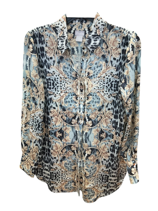 Blouse Long Sleeve By Chicos  Size: S