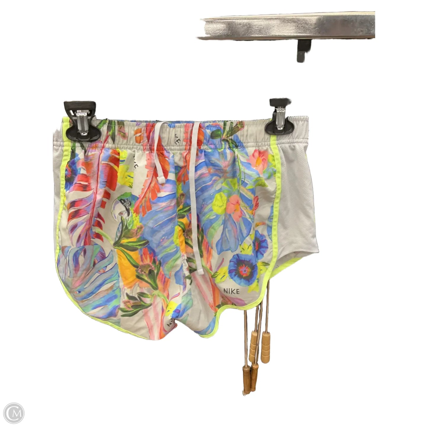 Athletic Shorts By Nike In Floral Print, Size: S
