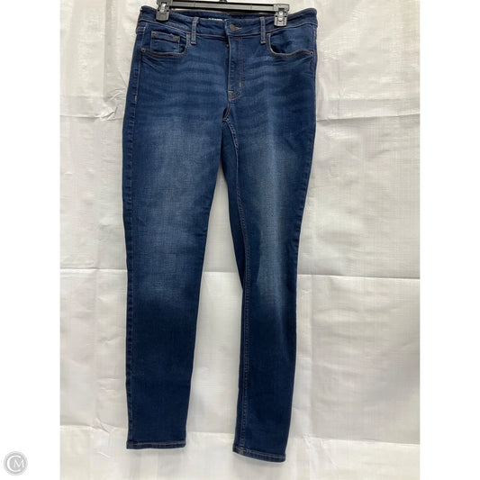 Jeans Skinny By Old Navy In Blue Denim, Size: 12