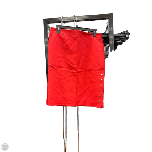 Skirt Mini & Short By Worthington In Orange, Size: 10p