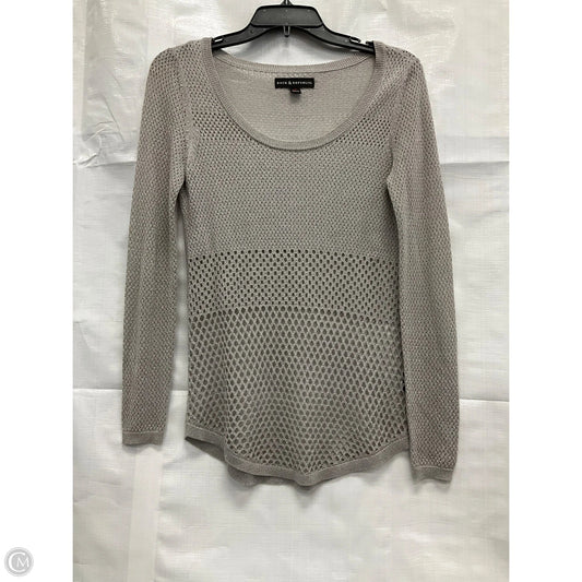 Top Long Sleeve By Rock And Republic In Grey, Size: Xs