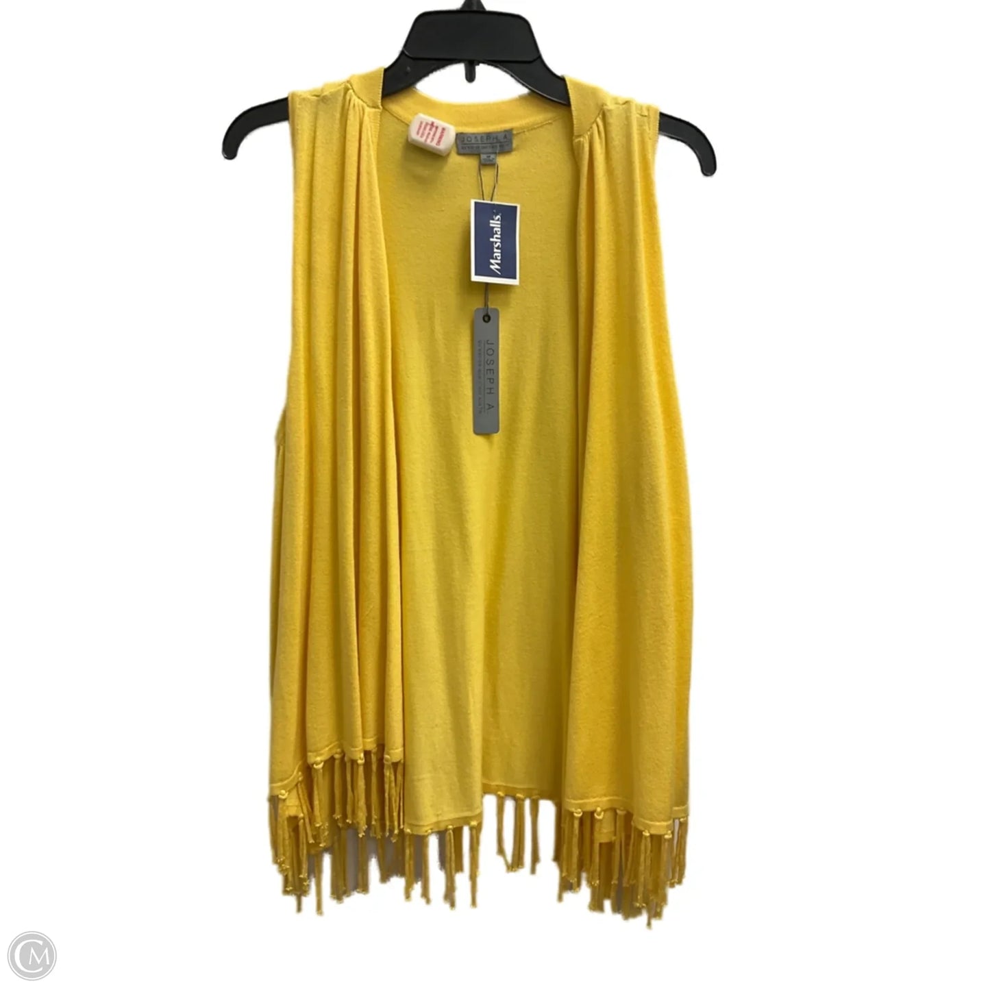 Cardigan By Joseph A. In Yellow, Size: M