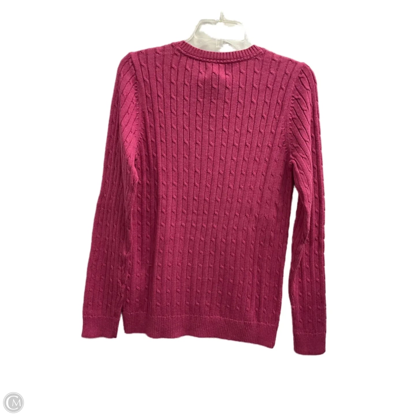 Sweater By Croft And Barrow In Pink, Size: S