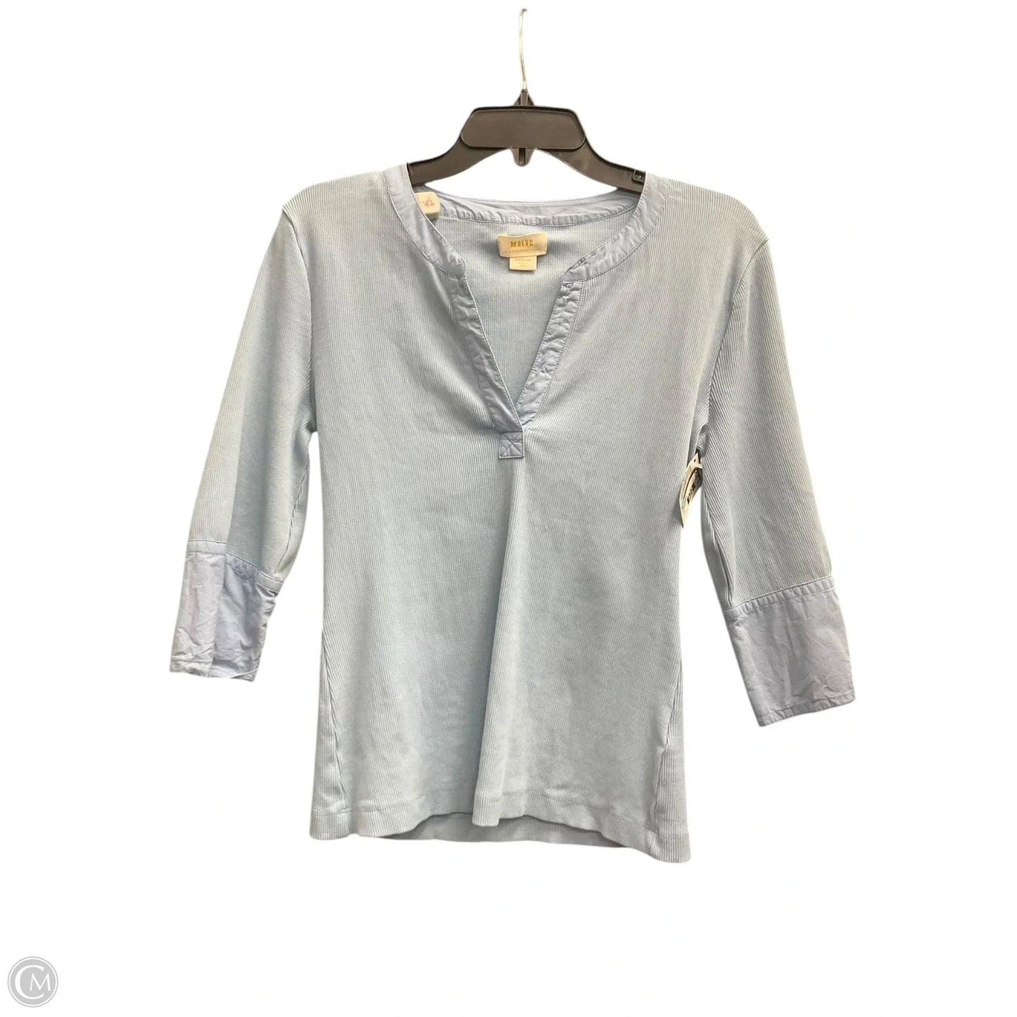 Top Long Sleeve By Maeve In Blue, Size: M