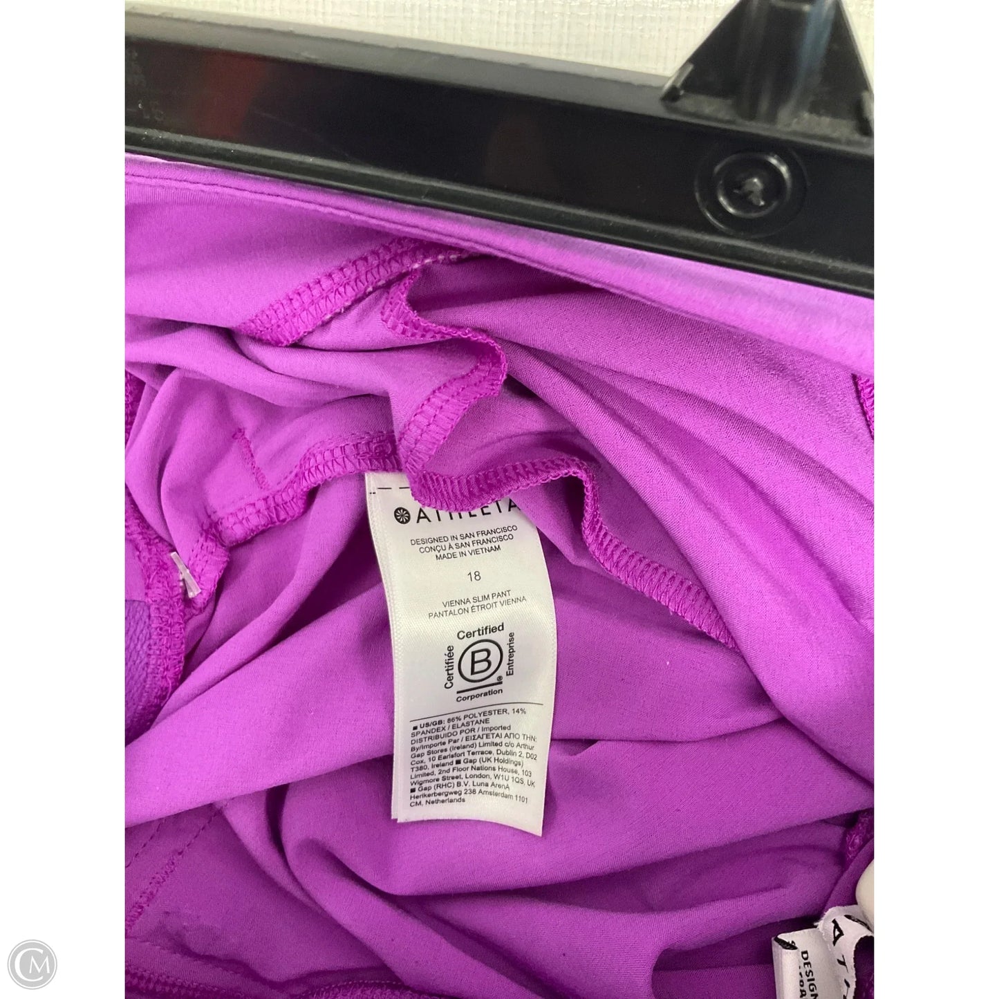 Athletic Pants By Athleta In Purple, Size: 18