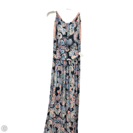 Dress Designer By Lilly Pulitzer In Blue & Pink, Size: M