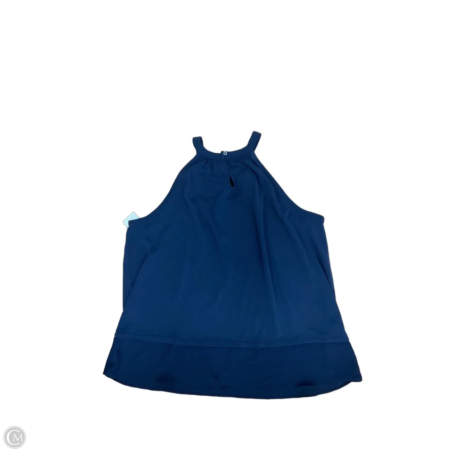Top Sleeveless By Loft In Navy, Size: S