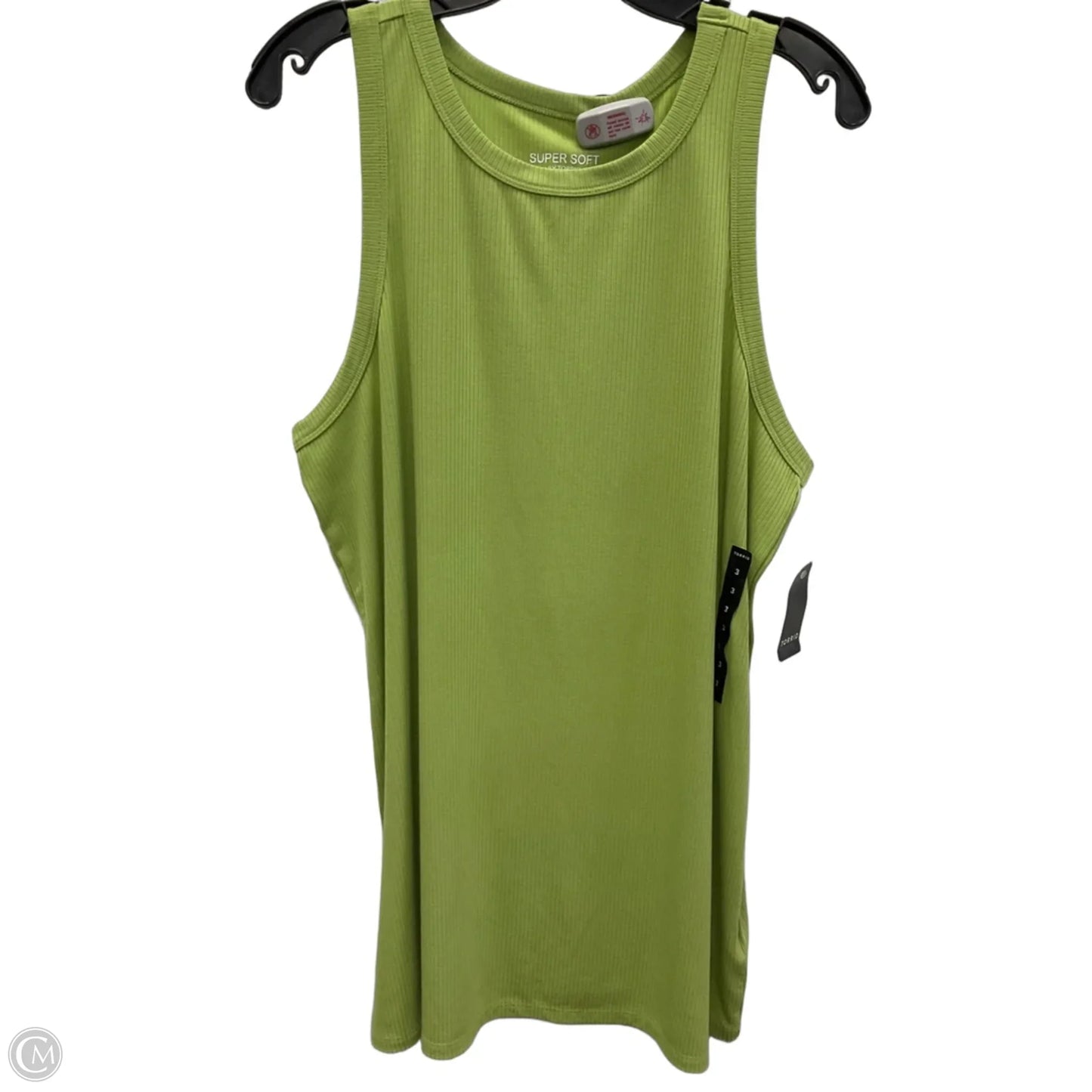 Top Sleeveless Basic By Torrid In Green, Size: 3x