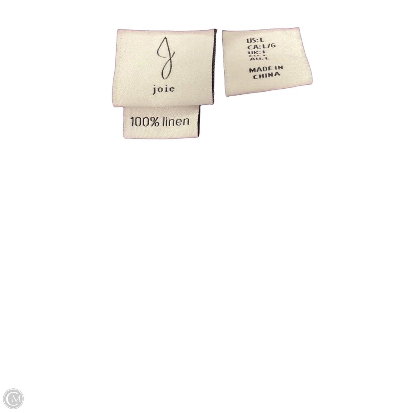 Top Short Sleeve Basic By Joie In Purple, Size: L
